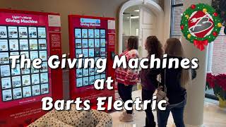 The Giving Machines at Barts Electric